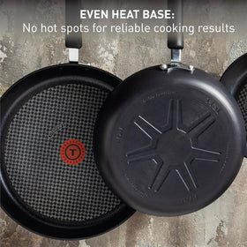 T-Fal Ultimate hard anodized steamer insert 3-quart adds healthy steaming options.