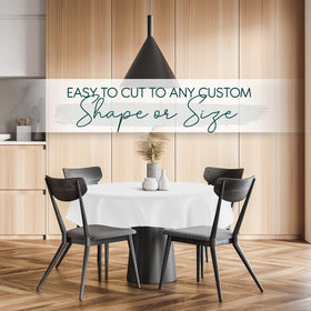 Tablecloths by Design table pad protector non-slip backing keeps in place