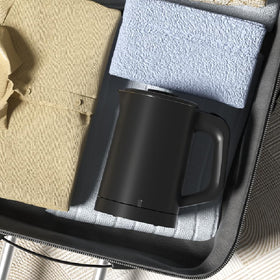 Tadcmey travel-ready kettle suitable for 2–3 cups on the go.