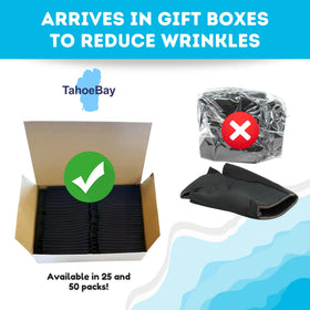 TahoeBay collapsible neoprene sleeves ideal for at-home heat pressing.
