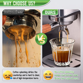 TaiBest quick-release basket simplifies transition from brew to rinse.