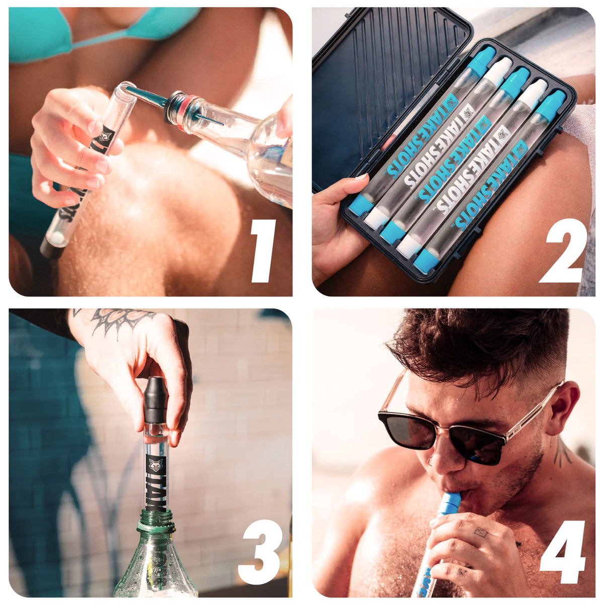 TakeV2 on-the-go design ideal for parties and camping.