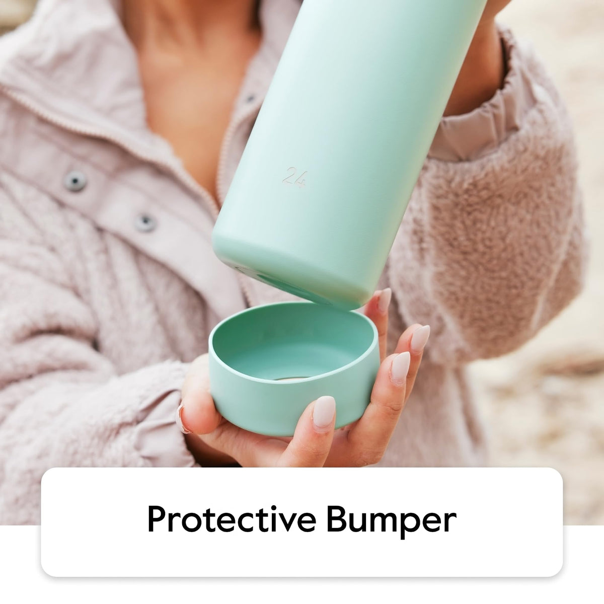 Takeya Actives carrying loop adds portable grip for hikes and travel