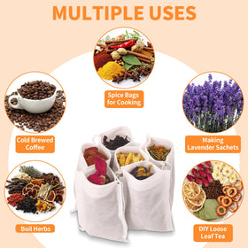 TamBee bath tea bag demonstrates spa-like aroma and easy removal.
