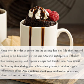 TANGLONG dishwasher-safe sublimation mug with careful care for longevity