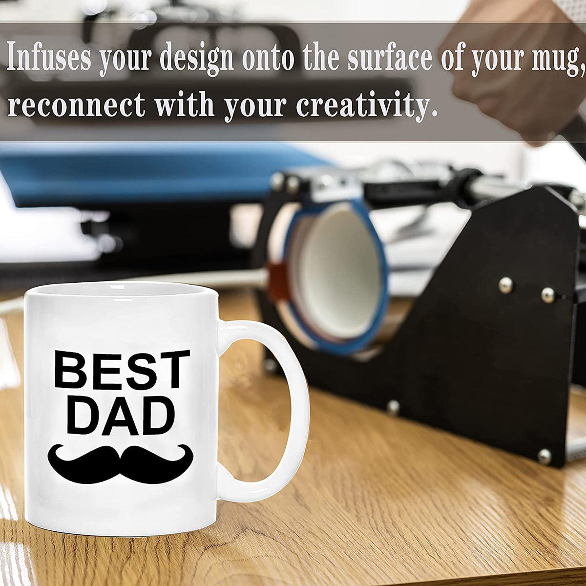 TANGLONG easy-clean straight-sided sublimation mug for thorough cleaning