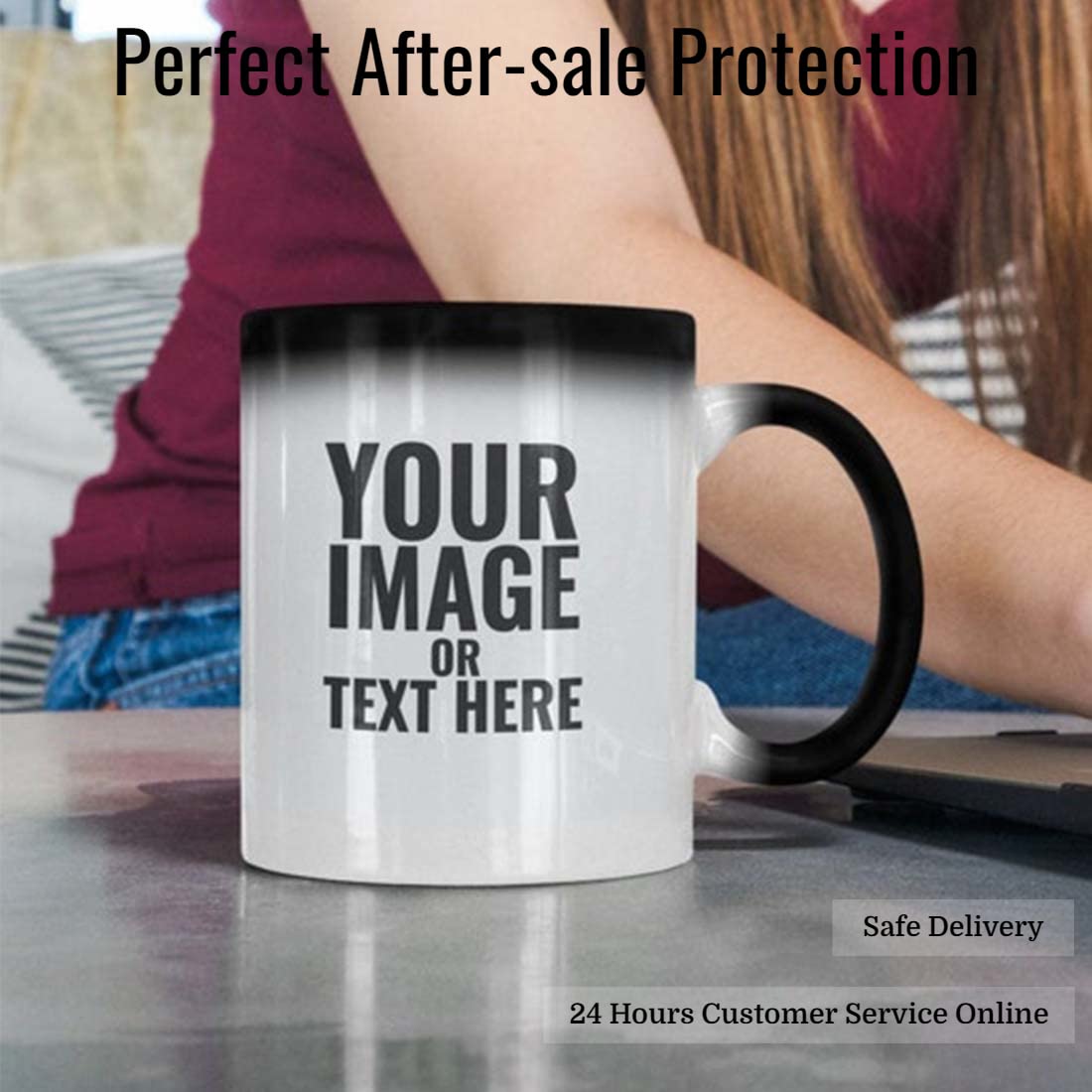 TANGLONG gift ready color changing mug set for celebrations