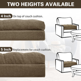 TANYOO cushion shown in vacuum-pack packaging for compact shipment.