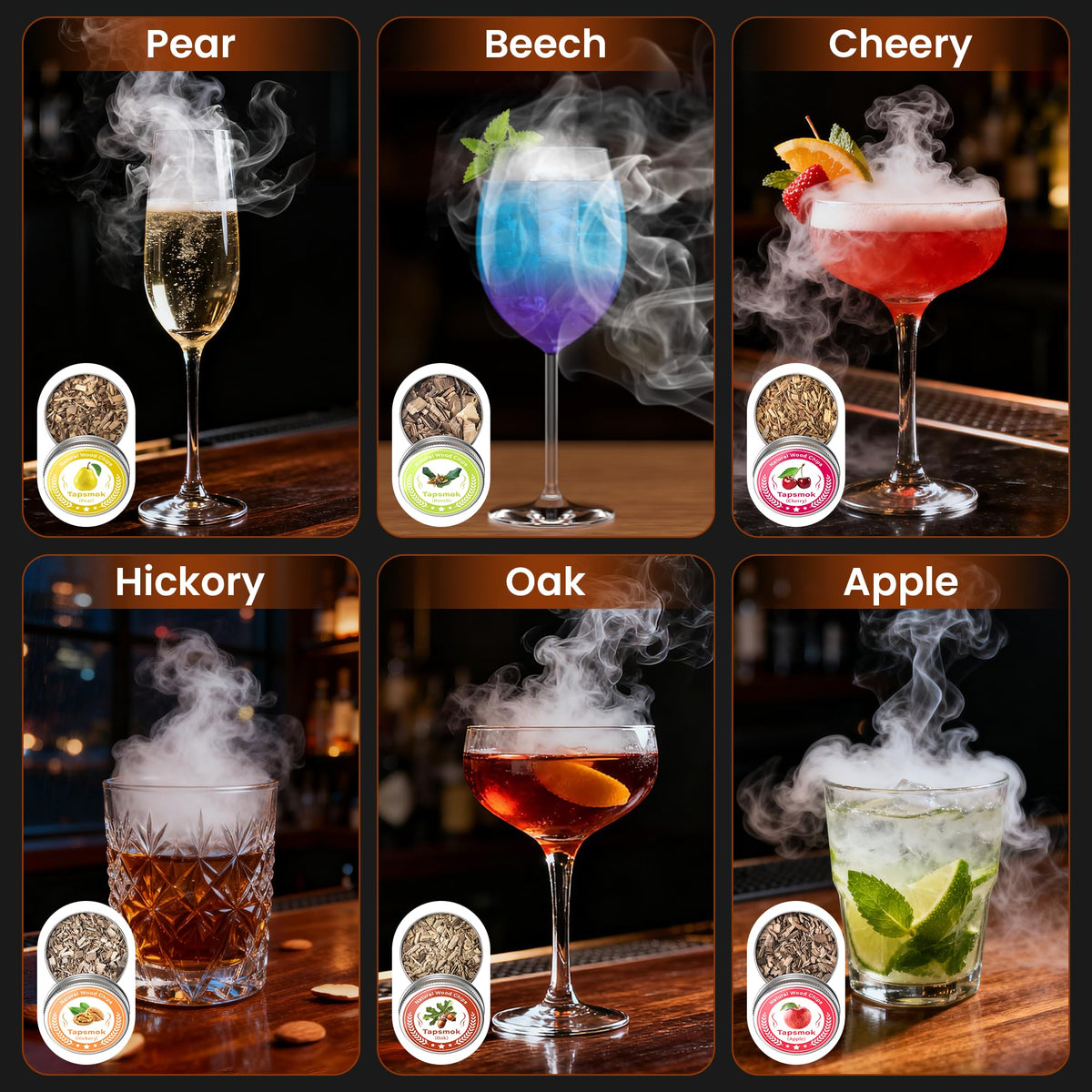 Tapsmok rechargeable USB charging delivers up to 130 uses per charge.