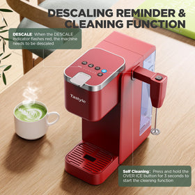 Tastyle dishwasher-safe parts simplify cleaning after use.
