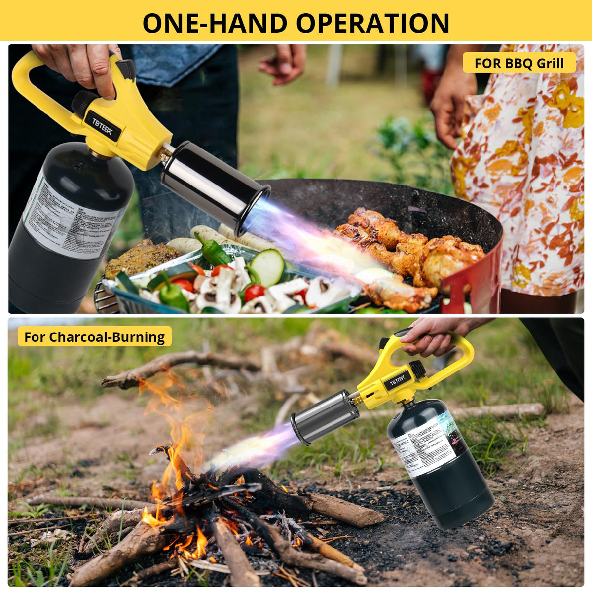 TBTeek refillable canister compatibility supports propane MAP Pro for ongoing use