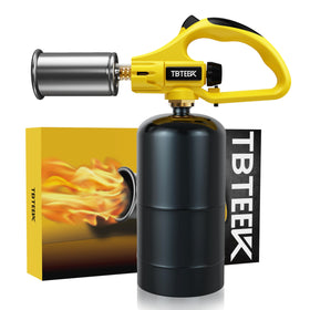 TBTeek safety-lock design on propane torch head enhances kitchen safety during searing