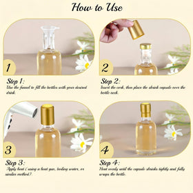 TBWIND vintage-style wedding favor bottle adds elegant, personalized touch