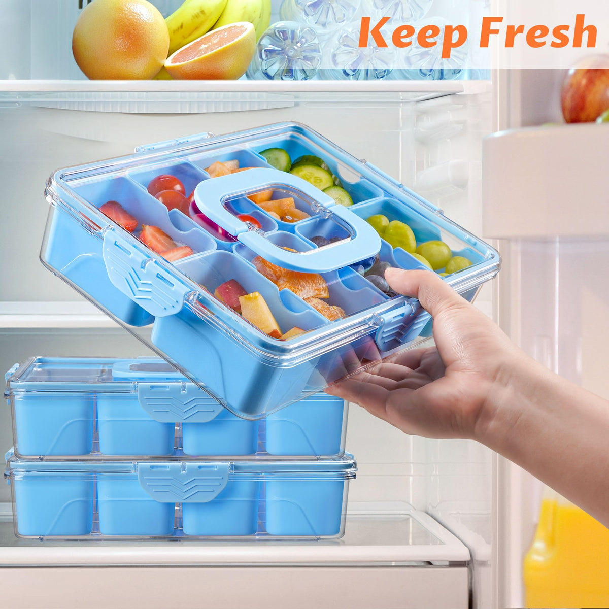 TCHZA Snackle Box dishwasher-safe body for quick cleaning after gatherings.