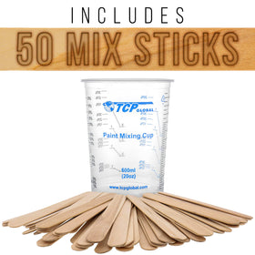 TCP Global epoxy resin and paint work easily with disposable cups
