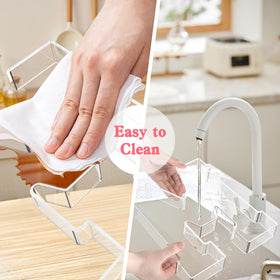 tdsuco durable acrylic tray resists bending for repeated use