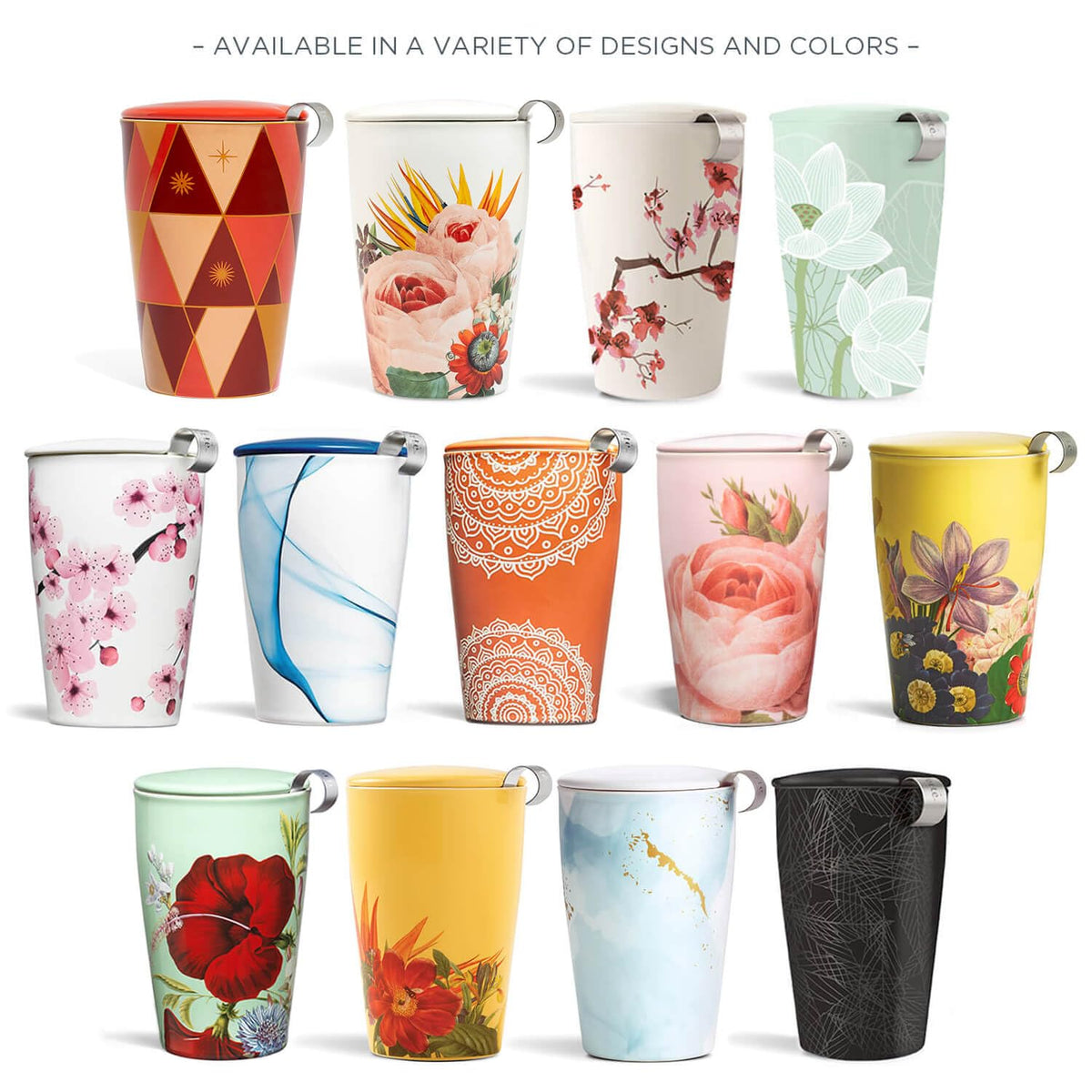 Tea Forte Kati Cup makes a thoughtful gift for mom in noir style.