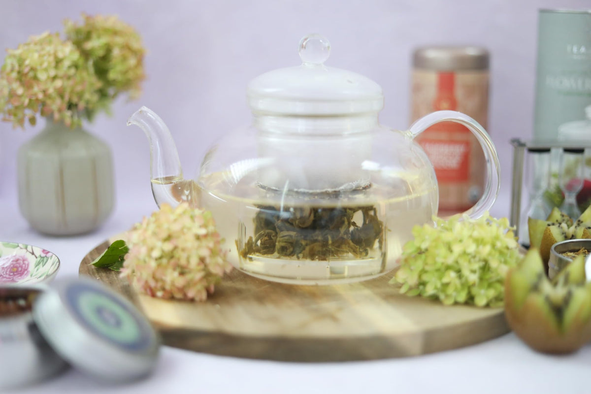 Teabloom removable infuser basket designed for easy loose tea brewing.
