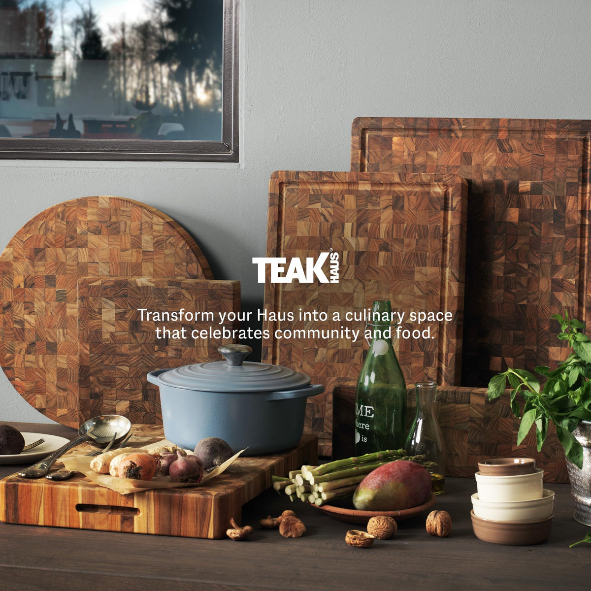 Teakhaus lifetime quality with proper care and regular oiling.