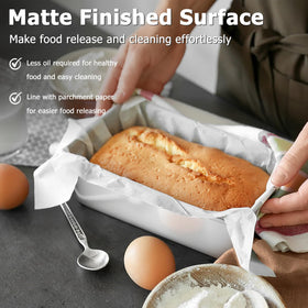 TeamFar loaf pan with dishwasher-safe symbol suggests easy cleanup after meals