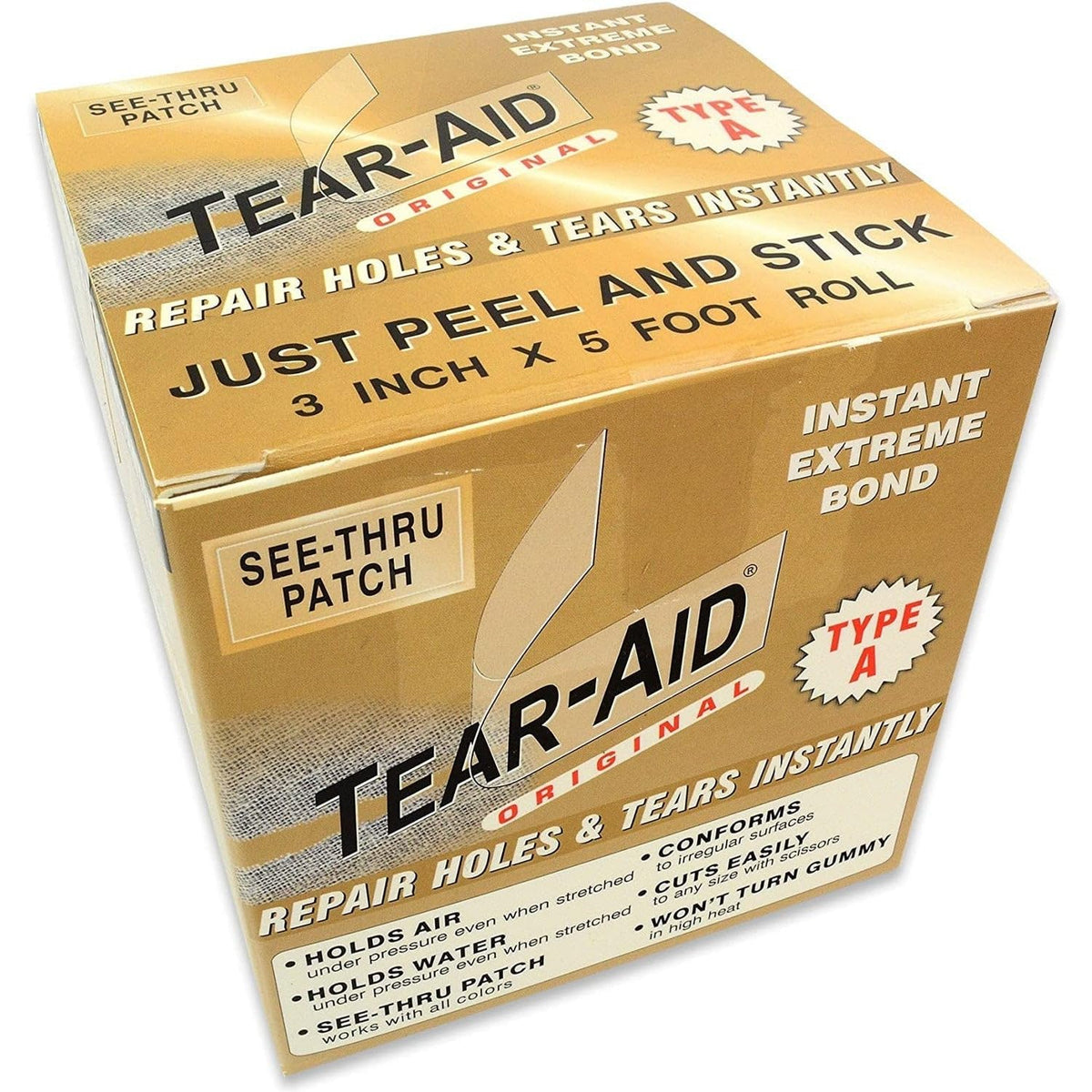 TEAR-AID conforms to irregular surfaces without restricting movement