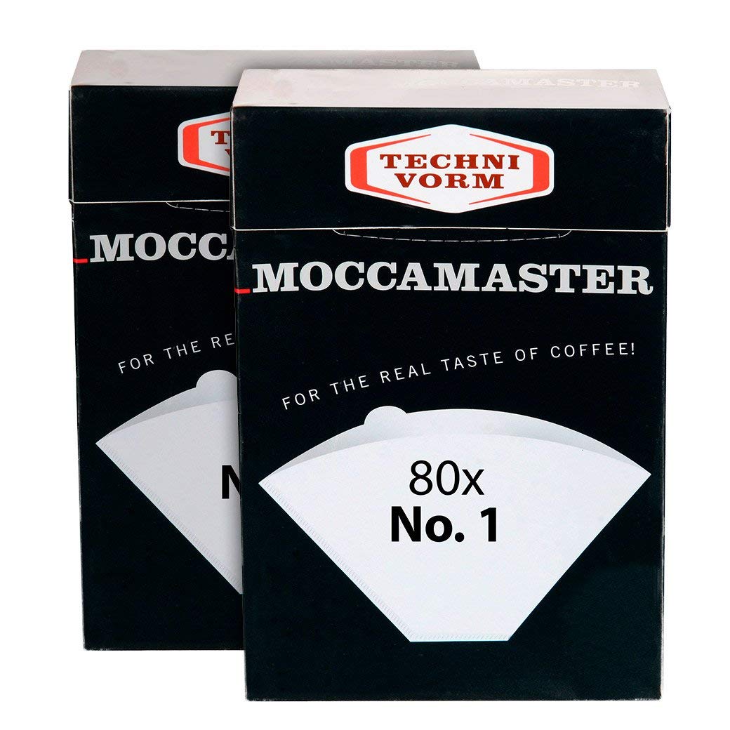 Technivorm Moccamaster Cup-One cone-shaped filter for clean, consistent brews.