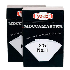 Technivorm Moccamaster Cup-One cone-shaped filter for clean, consistent brews.
