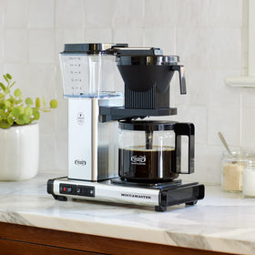 Technivorm Moccamaster KBGV Select 5-year warranty for long-term reliability.