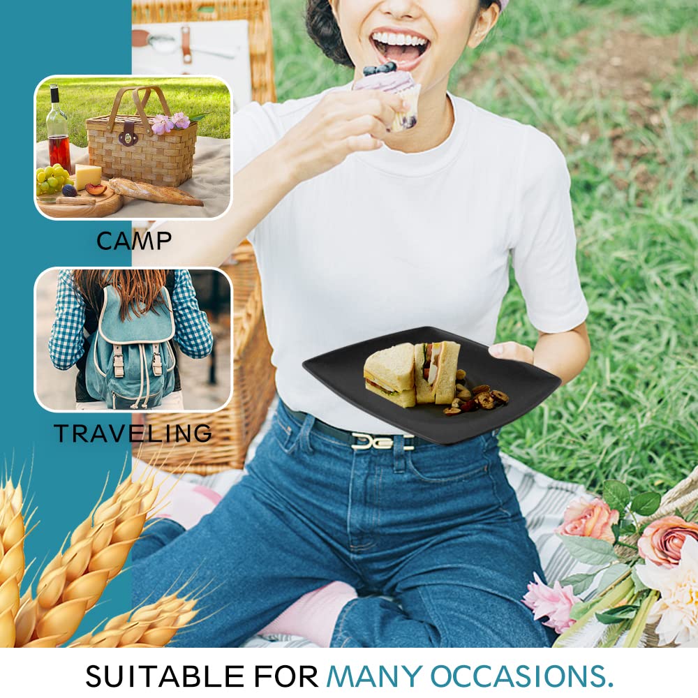Teivio travel camping cutlery set ready for picnics and on-the-go meals