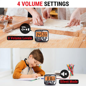 TempPro TM01 classroom timer ideal for teachers and students in learning settings.
