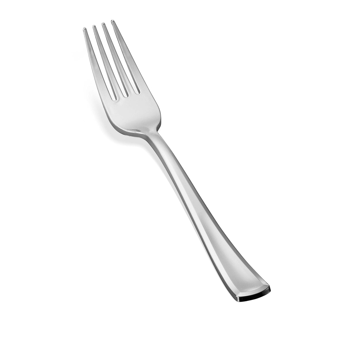 Tepco Settings silver plastic spoons: durable utensils for meals.