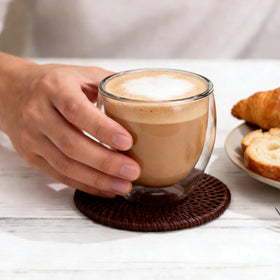 TEPLONEST dishwasher-safe espresso cups simplify daily cleaning and care.