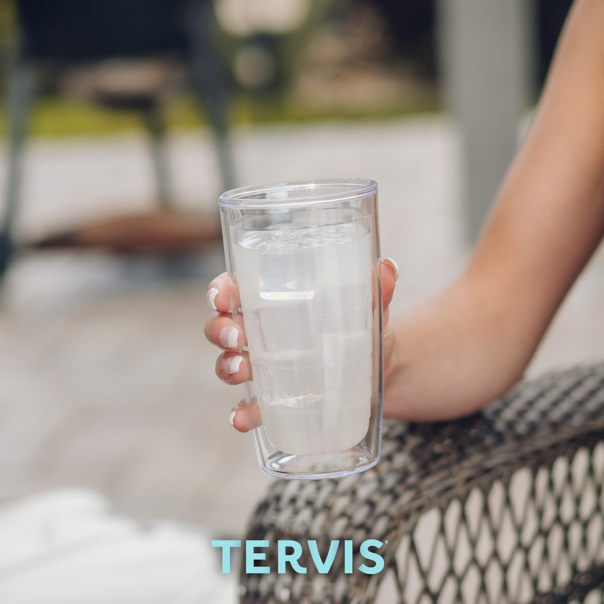 Tervis tumbler in car cup holder, universal fit.