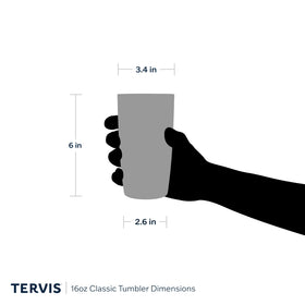 Dishwasher-safe tumbler for easy cleaning and care.