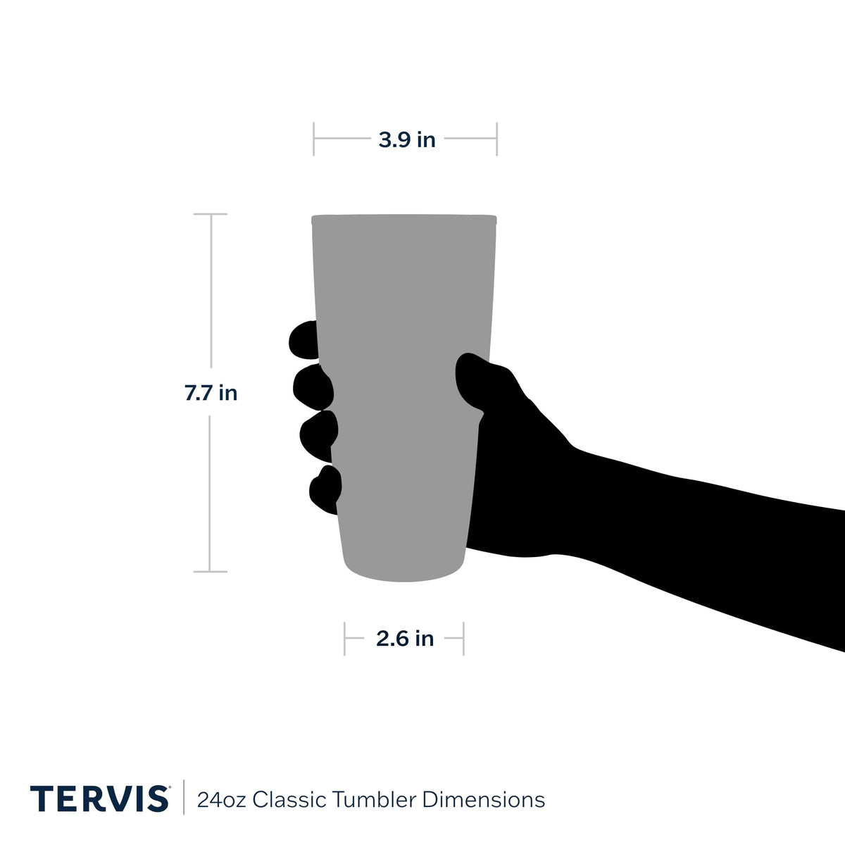 Tervis palm-tree-hammock-scene tumbler includes lid for spill-safe travel.