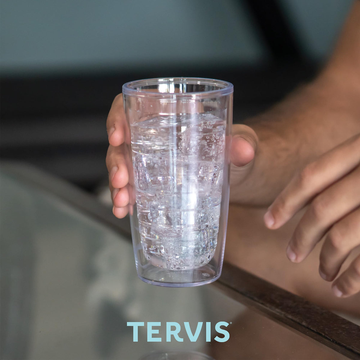 Tervis microwave-safe and dishwasher-safe tumbler for easy care