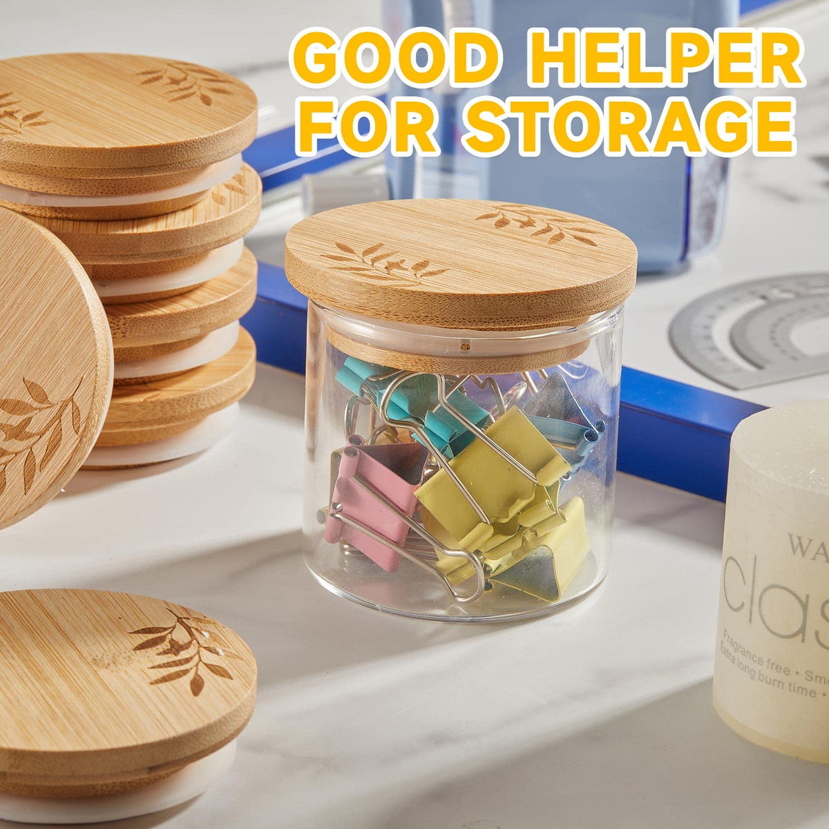 Tessco for you leaf-pattern lids add natural flair to jars