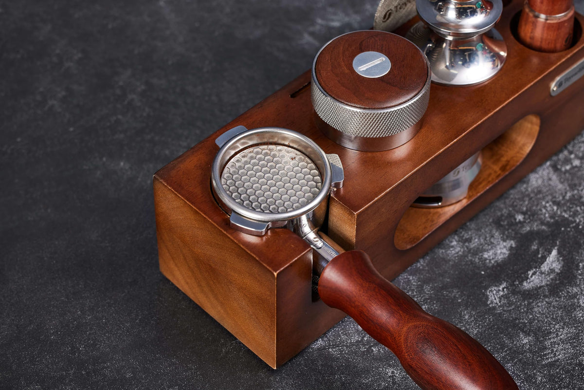 Teyearlife 54mm fit for Breville portafilters ensures precise insertion.