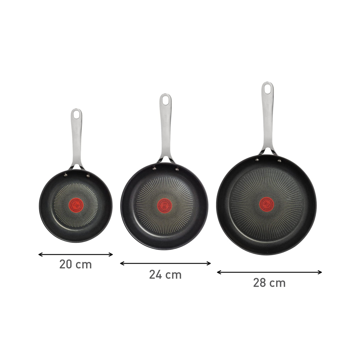 Stovetop-to-oven versatility supports a full cooking journey.