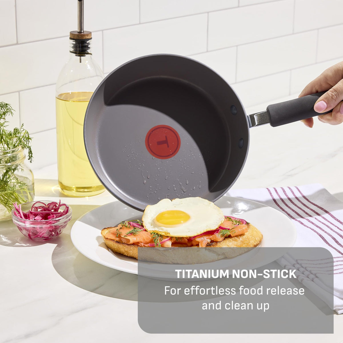T-Fal Ultimate 3-quart covered saucepan for simmering and reductions