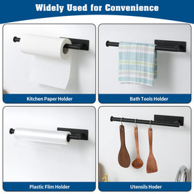 kitchen use with theaoo paper towel holder for organization and easy access