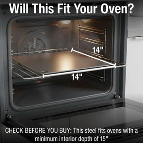 ThermiChef steel on grill acting as flat top surface