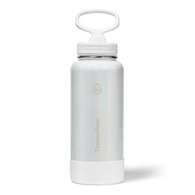 ThermoFlask 32 oz optic white bottle with spout lid for spill-safe on-the-go hydration