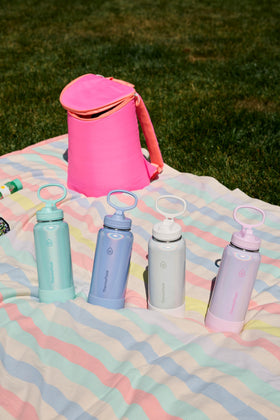 ThermoFlask dishwasher-safe bottle and lid for quick cleaning