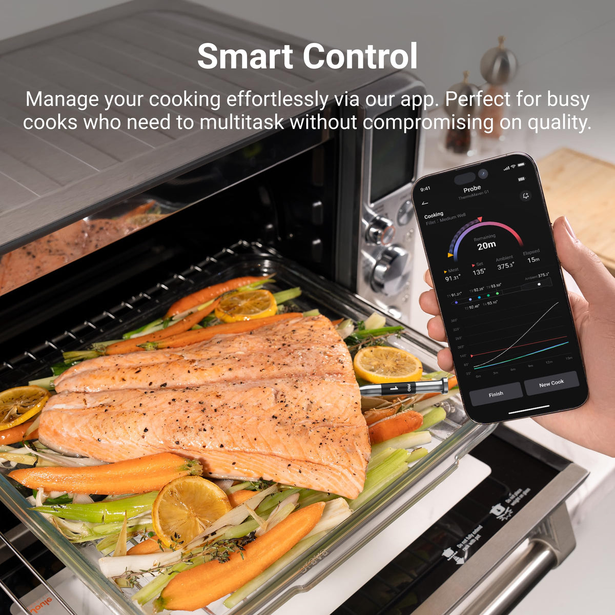 ThermoMaven dishwasher-safe probes simplify cleanup after grilling