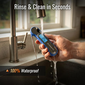 ThermoMonster NIST-certified precision ensures reliable measurements.