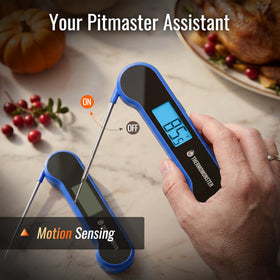ThermoMonster waterproof design cleans quickly under running water.