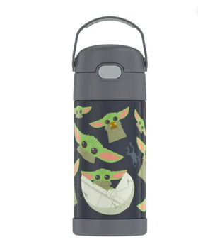 THERMOS FUNTAINER 18/8 stainless steel body withstands drops and daily use.