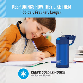 THERMOS FUNTAINER 12 hours of cold drinks for active children.