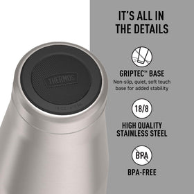 THERMOS Icon Series tumbler with GRIPTEC non-slip base for steady handling